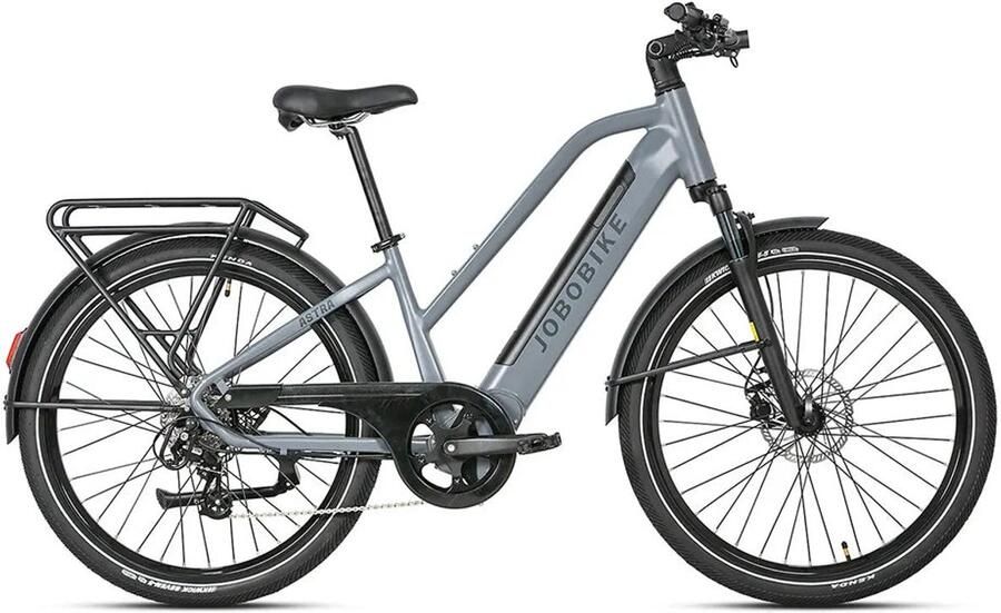 Fatbikeskopen.nl JOBOBIKE Astra Elektrische Fiets Zwart