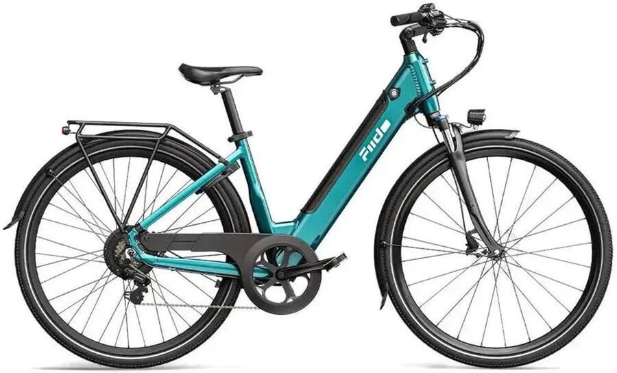 Fiido C11 Elektrische Fiets 28 inch 250W motor Actieradius tot 90 km 7 versnellingen Hydraulische schijfrem 499Wh accu Blauw