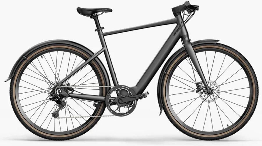 Fiido C21 Elektrische Stadsfiets Grijs 28 inch L (170cm 195cm) Accu 209Wh (36V) 250W (40Nm) Mivice Motor 9 Versnellingen Hydraulische Rem