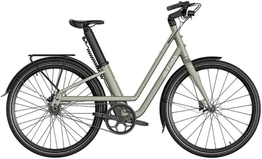 Fiido C700 Elektrische Fiets 28 inch 250W motor Actieradius tot 83 km Hydraulische schijfrem 313Wh accu Lage instap Groen