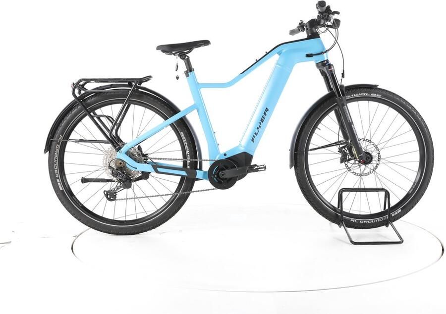 Flyer Goroc 2 6.30 Elektrische trekkingfiets Panasonic Accu 750Wh 28 2024 blauw