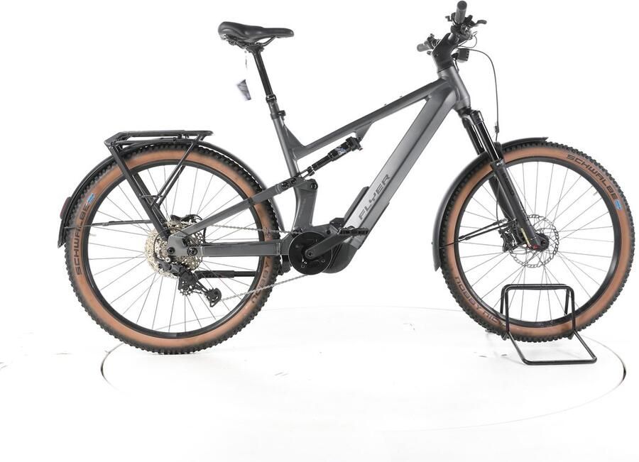 Flyer Goroc X 4.10 Elektrische full-suspension mountainbike Panasonic Accu 750Wh