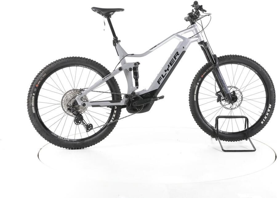 Flyer Uproc3 6.30 Elektrische full-suspension mountainbike Bosch Accu 625Wh grijs