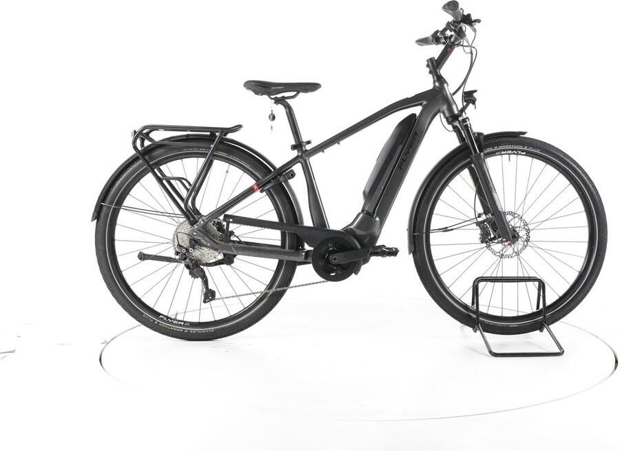 Flyer Upstreet5 7.10 Elektrische trekkingfiets Panasonic Accu 630Wh 28 zwart
