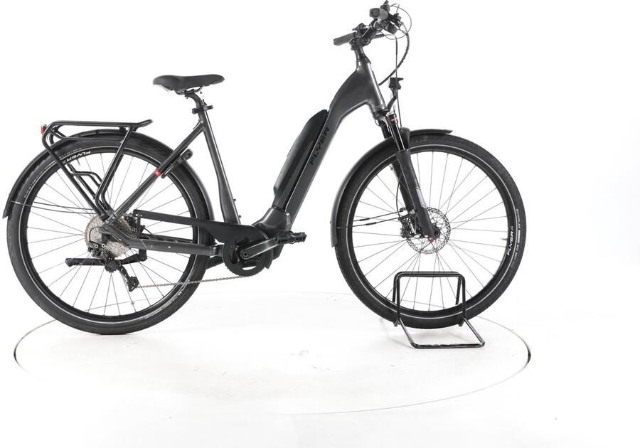 Flyer Upstreet5 7.10 Elektrische trekkingfiets Panasonic Accu 630Wh 28 zwart