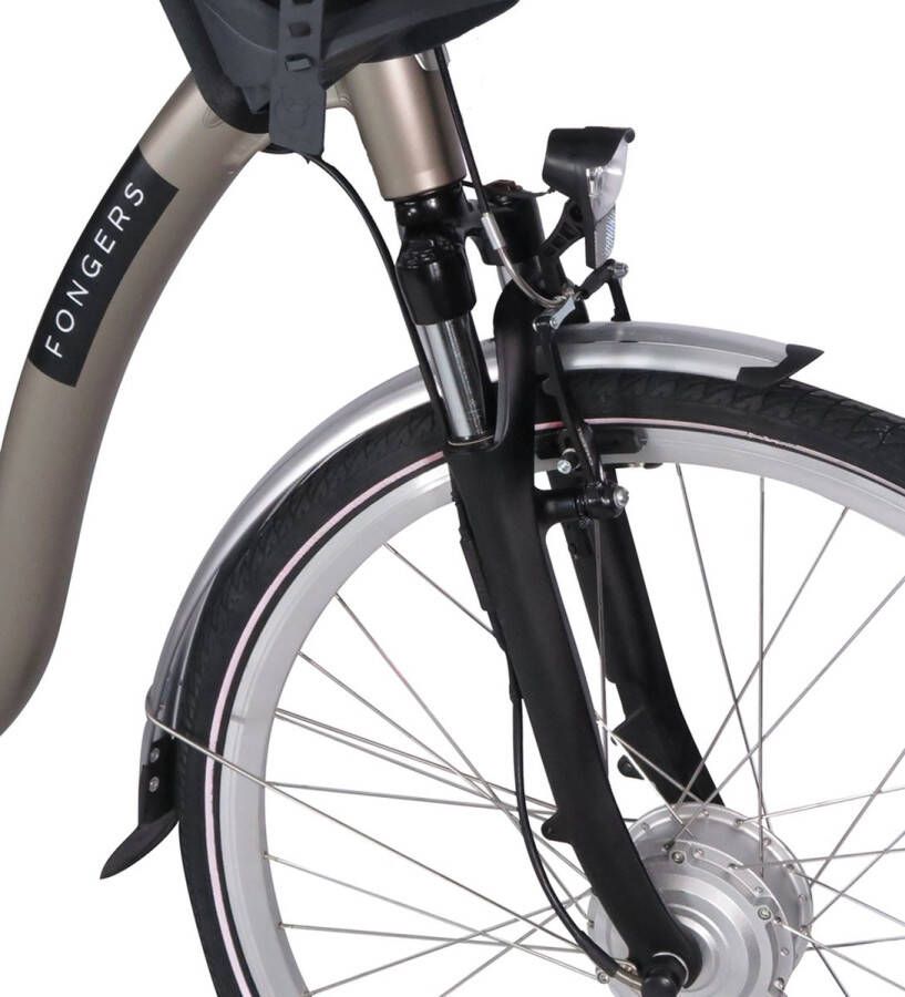 Fongers Comfort Moederfiets 540 Wh Warm Grey