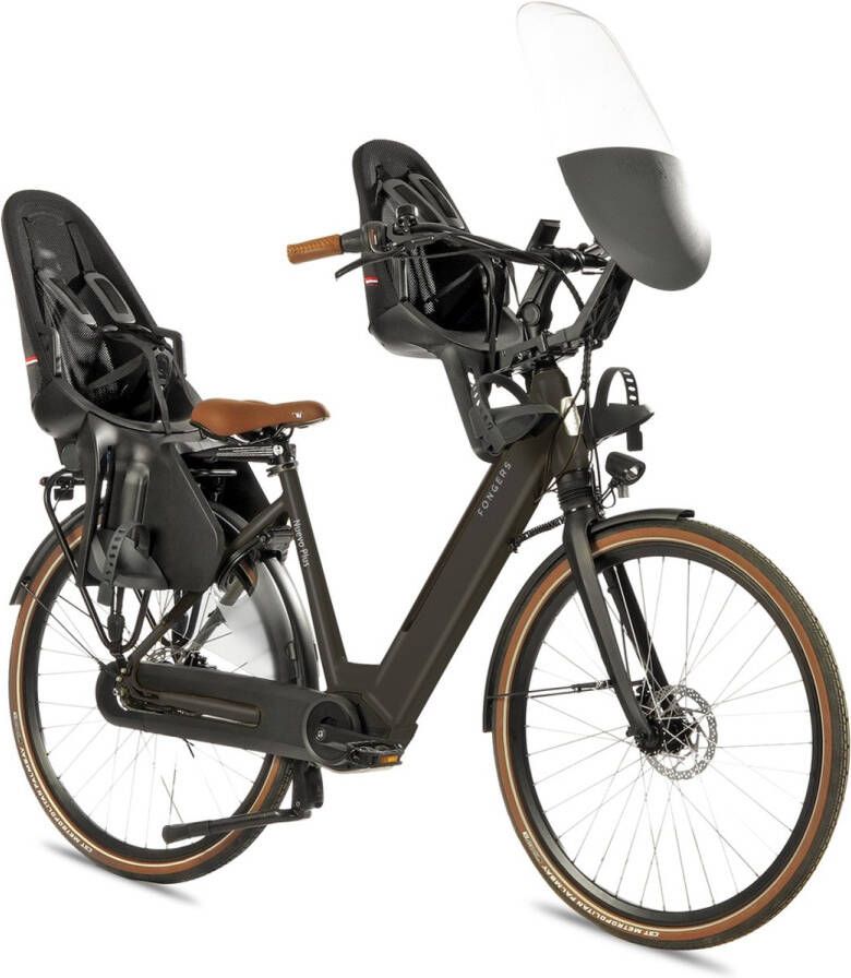 Fongers Nuevo Plus N8 Moederfiets 360 Wh Zwart