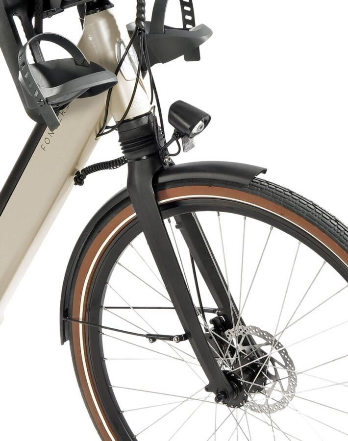 Fongers Nuevo Plus N8 Moederfiets 360 Wh Zwart Nuevo Plus N8 Moederfiets 360 Wh Kiezelgrijs