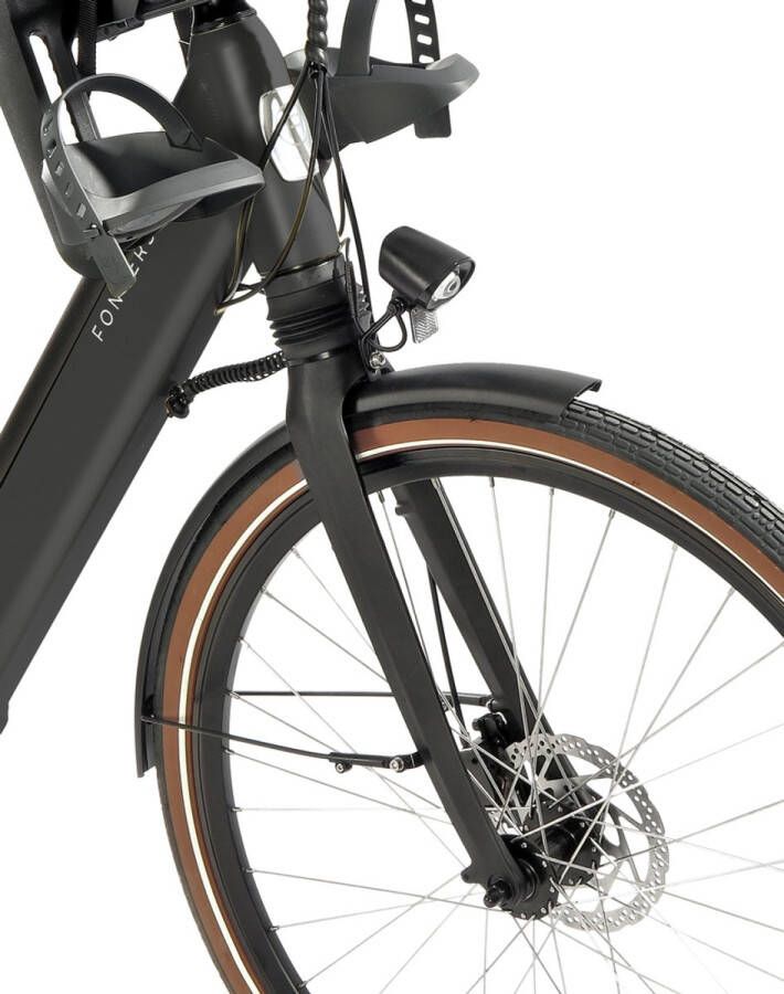 Fongers Nuevo Plus N8 Moederfiets 540 Wh Zwart