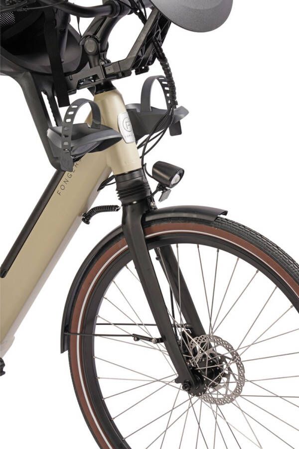Fongers Nuevo Plus N8 Moederfiets 594 Wh Kiezelgrijs