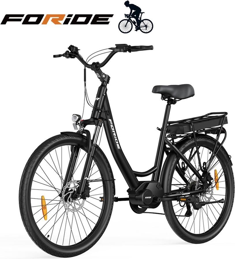 FORIDE Urbano 2 elektrische fiets e-bike met middenmotor 36V13Ah