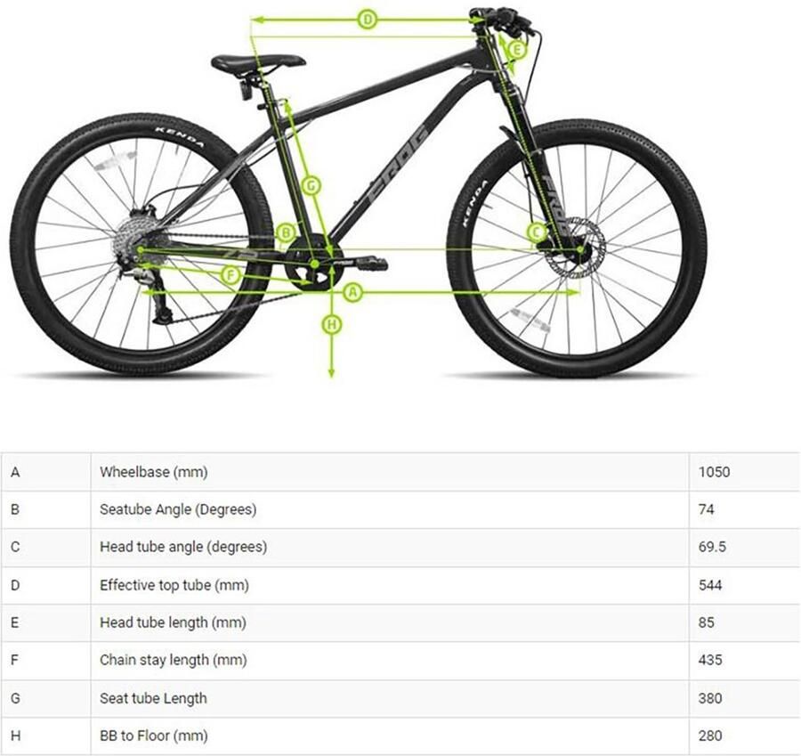 Frog Bikes 69 26´´ Mountainbike Rood