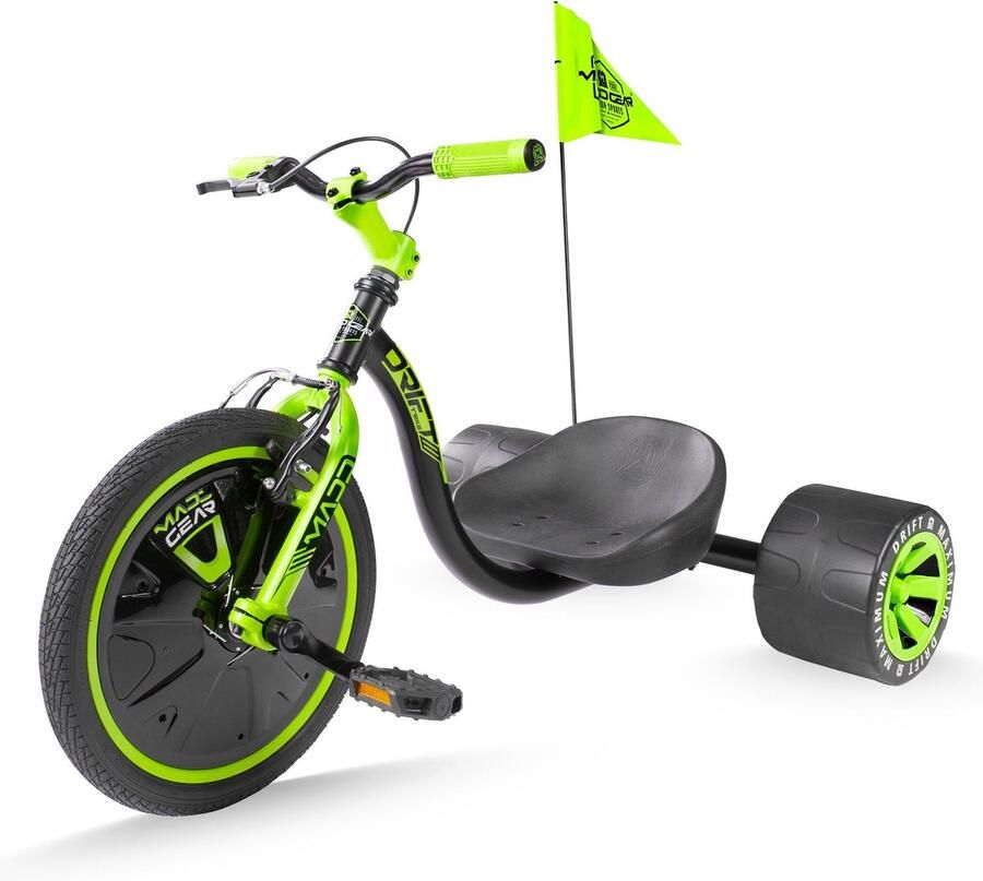 Fun Facts B.V Madd Gear Drift Trike Schwarz Grün