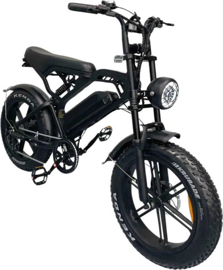 Funstar Fatbike V20 Pro Hydraulische Remmen E bike Fatbike E-Fatbike Elektrische Fiets Met Accessoires