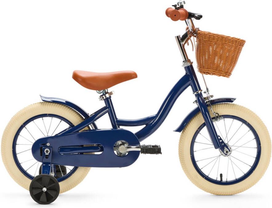Generation Fietsen Generation Blanco 14 inch Donkerblauw – Kinderfiets met dje