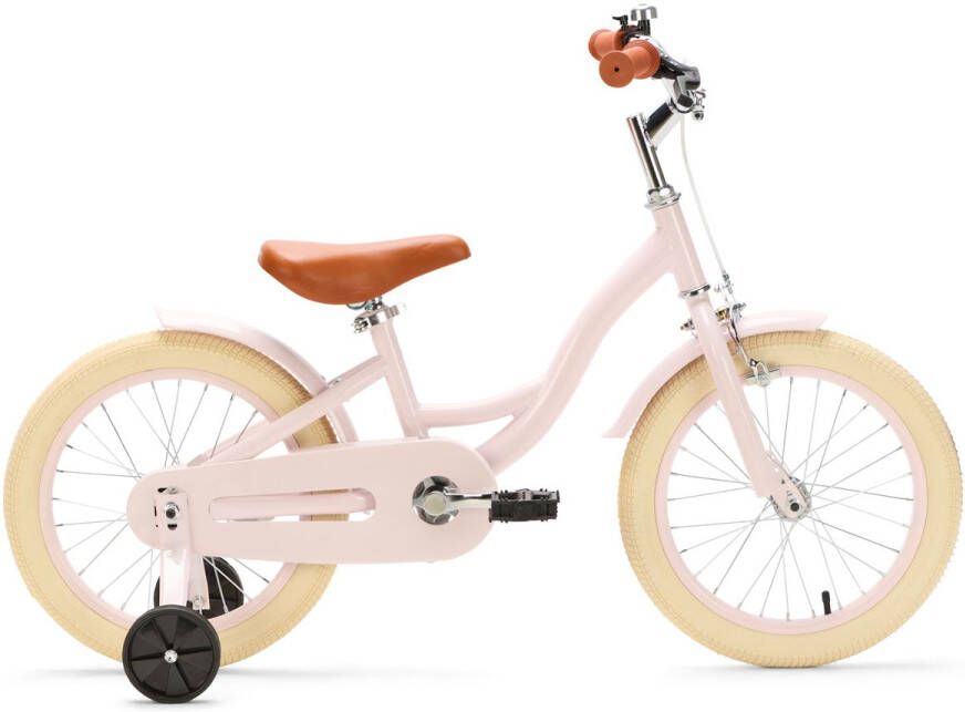 Generation Fietsen Generation Blanco 16 Inch Lichtroze Kinderfiets