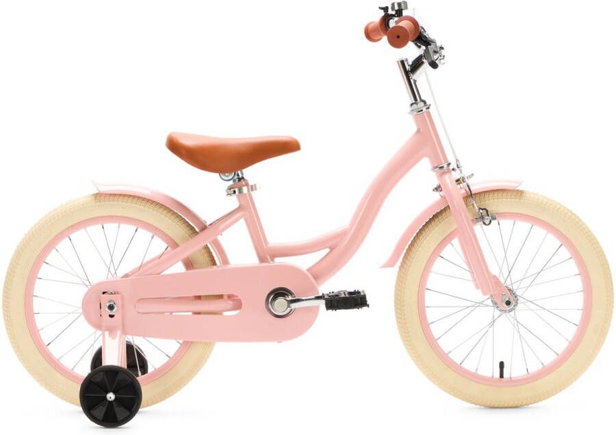 Generation Fietsen Generation Blanco 16 Inch Roze – Kinderfiets Fiets voor kinderen van 4 tot 6 jaar