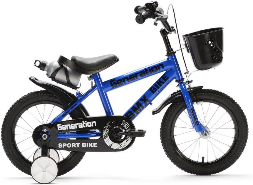 Generation Fietsen Generation BMX 14 inch Blauw – Kinderfiets Fiets voor kinderen van 3 tot 5 jaar