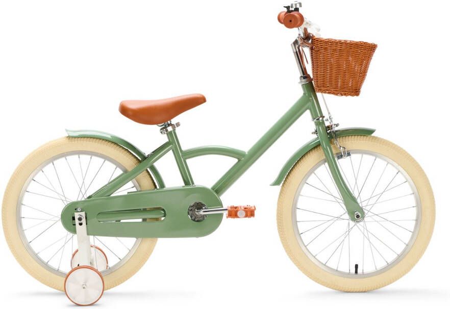 Generation Fietsen Generation Classic 18 inch Groen – Kinderfiets met dje