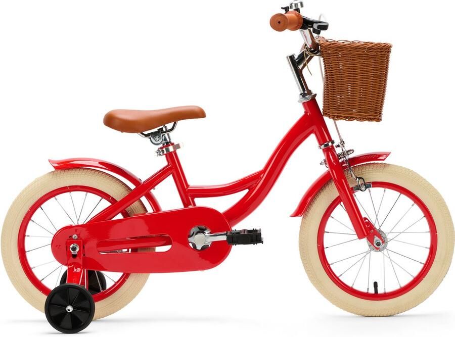 Generation Fietsen Generation Blanco 14 inch rood – Kinderfiets met dje