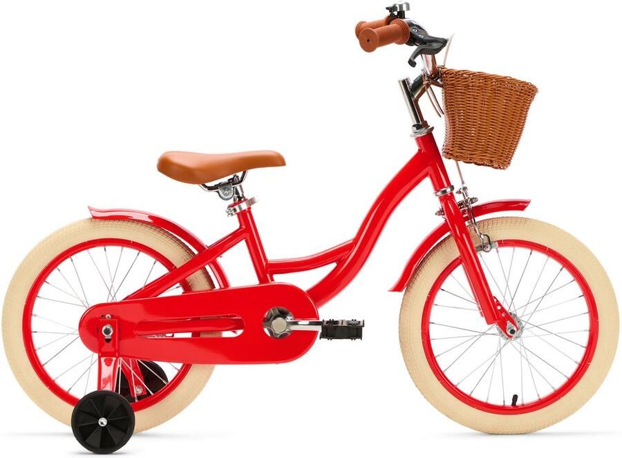 Generation Fietsen Generation Blanco 16 inch Rood – Kinderfiets met dje