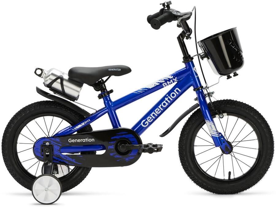 Generation Fietsen Generation BMX 14 inch Blauw – Kinderfiets 3 t m 5 jaar