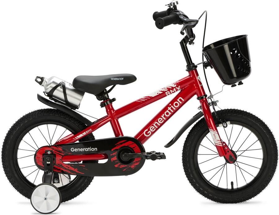 Generation Fietsen Generation BMX 14 inch Rood – Kinderfiets 3 t m 5 jaar