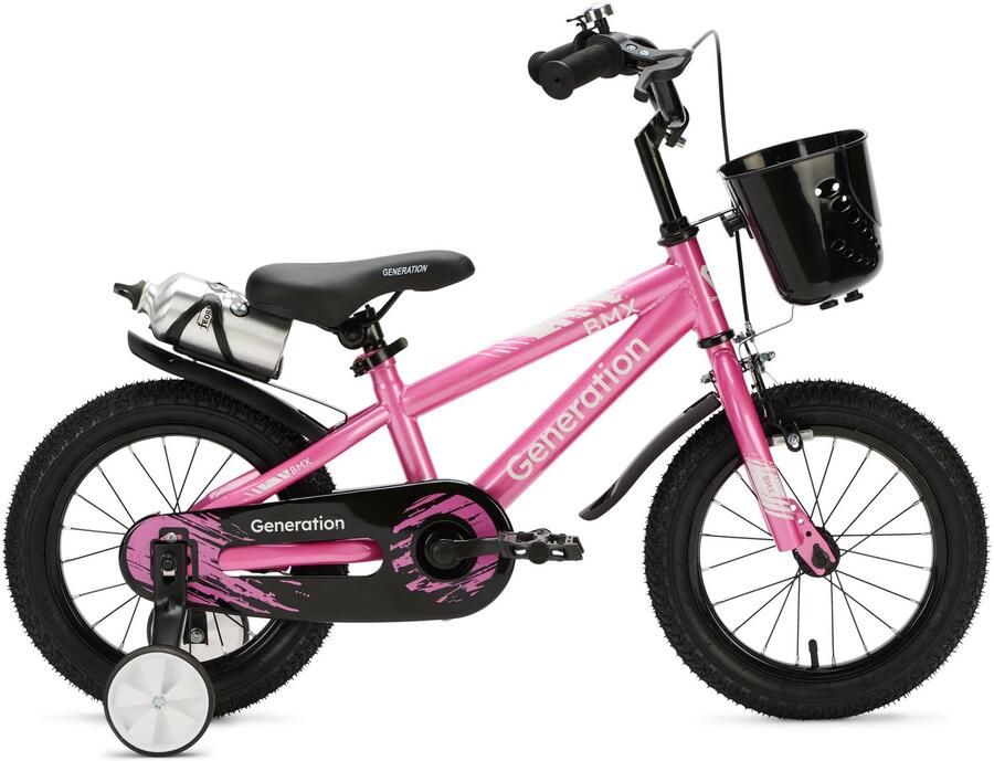 Generation Fietsen Generation BMX 14 inch Roze – Kinderfiets 3 t m 5 jaar
