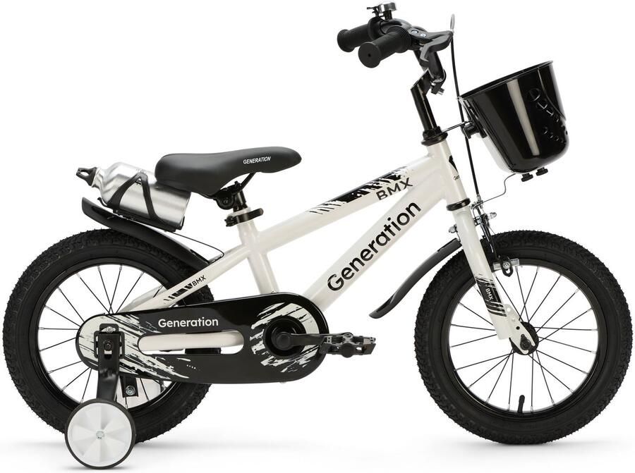 Generation Fietsen Generation BMX 14 inch Wit – Kinderfiets 3 t m 5 jaar