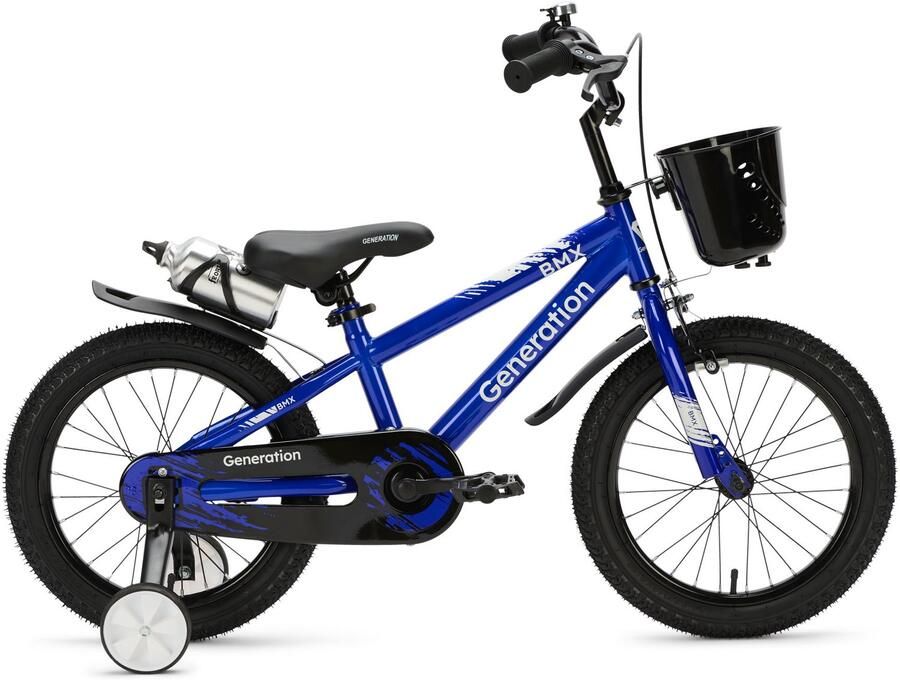 Generation Fietsen Generation BMX 16 inch Blauw – Kinderfiets 4 t m 6 jaar