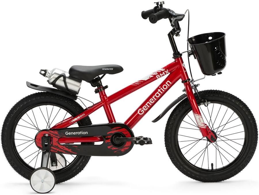 Generation Fietsen Generation BMX 16 inch Rood – Kinderfiets 4 t m 6 jaar