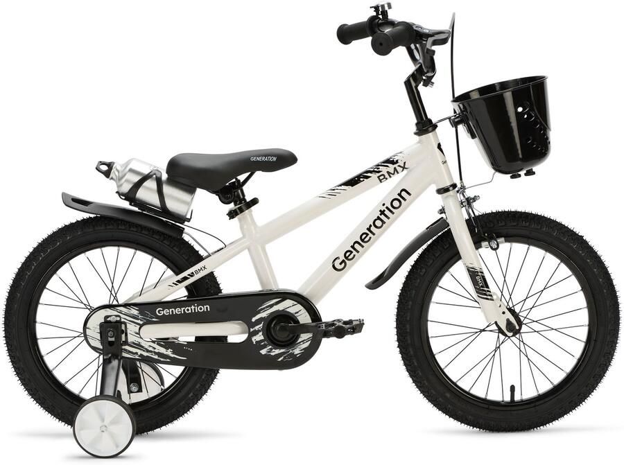 Generation Fietsen Generation BMX 16 inch Wit – Kinderfiets 4 t m 6 jaar