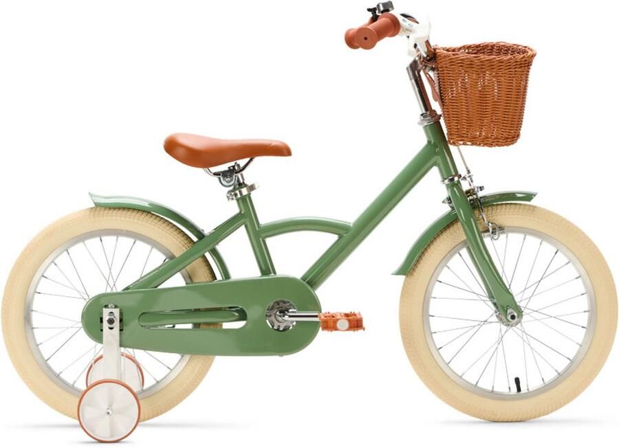 Generation Fietsen Generation Classico 16 inch Kinderfiets – Groen Voor kinderen van 4 tot 6 jaar