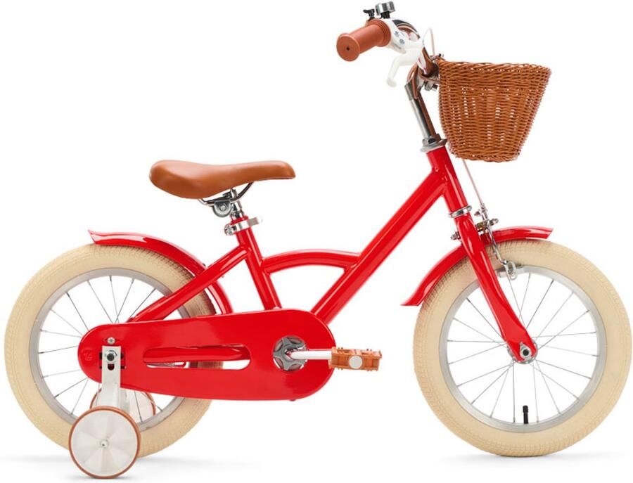 Generation Fietsen Generation Classic Kinderfiets 14 inch Rood Fiets voor kinderen van 3 tot 5 jaar