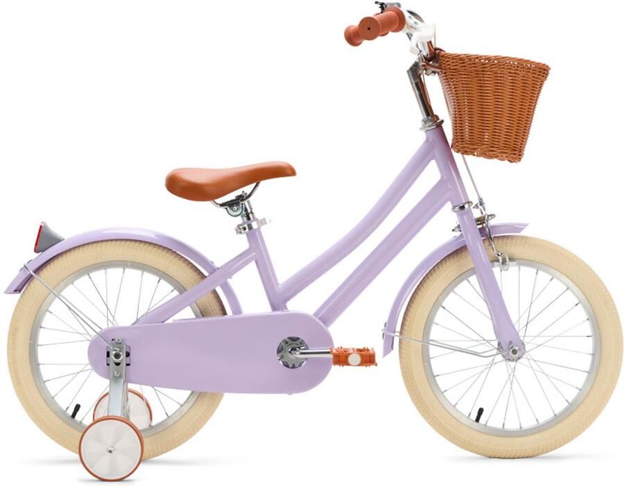 Generation Fietsen Generation Hip 16 inch Paars – Kinderfiets Voor kinderen van 4 tot 6 jaar