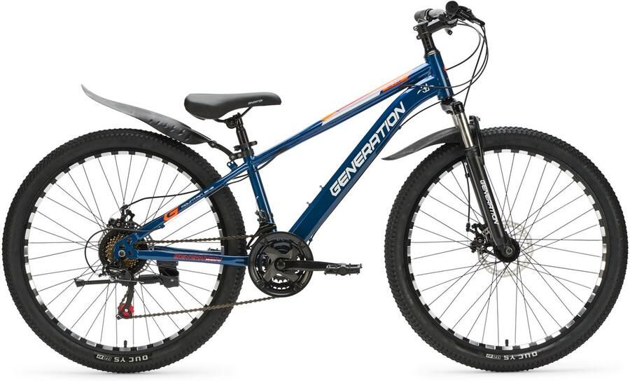 Generation Fietsen Generation M-760 Mountainbike 26 inch – Blauw met spatborden