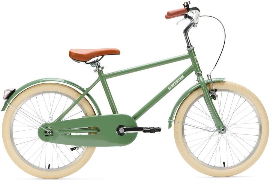 Generation Fietsen Generation Pure 20 inch Groen Kinderfiets