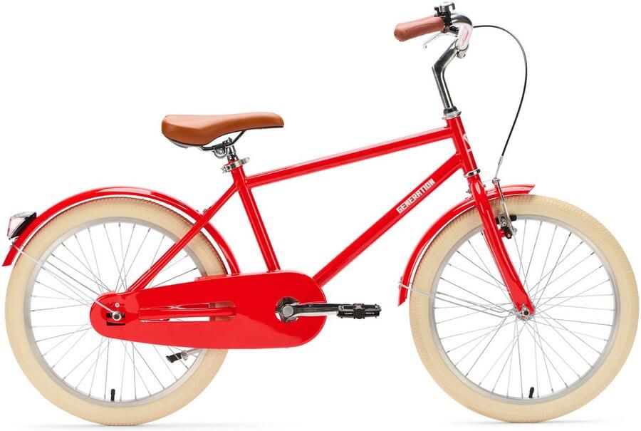 Generation Fietsen Generation Pure 20 inch Rood Kinderfiets