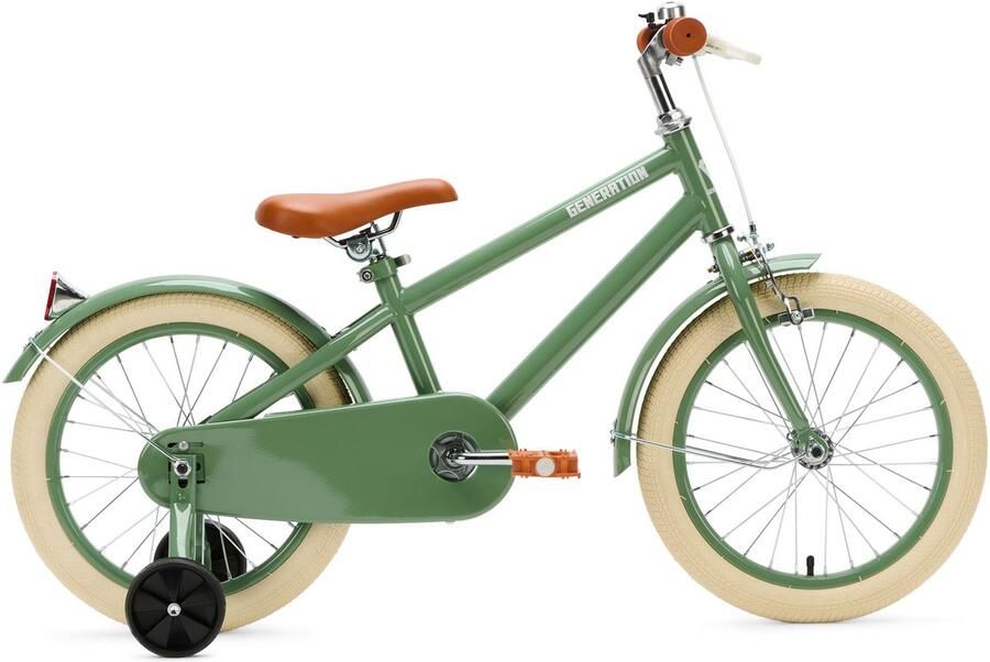 Generation Fietsen Generation Retro 16 inch Groen – Kinderfiets