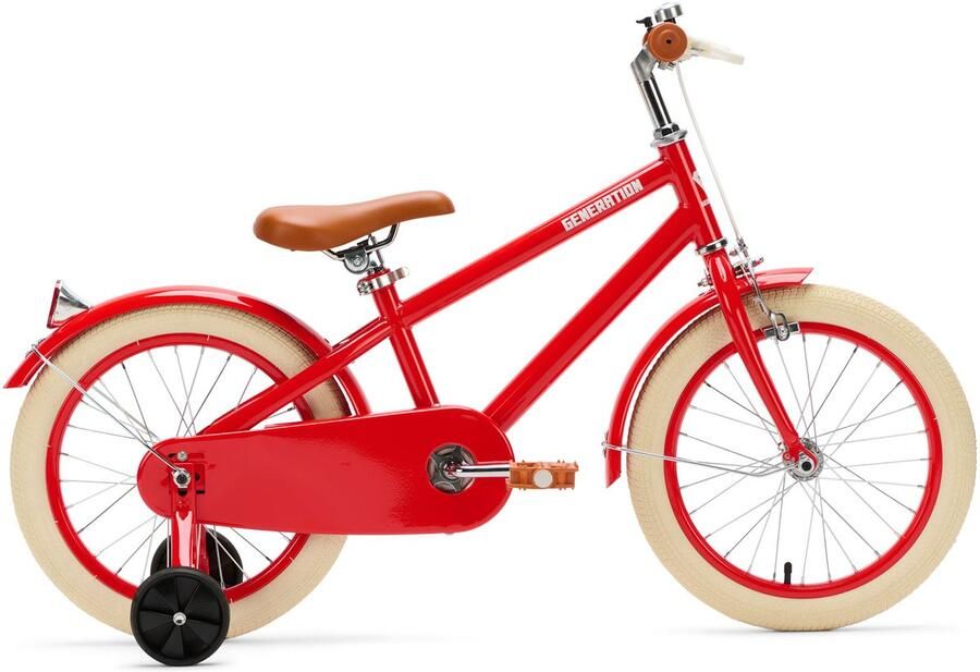 Generation Fietsen Generation Retro 16 inch Rood – Kinderfiets