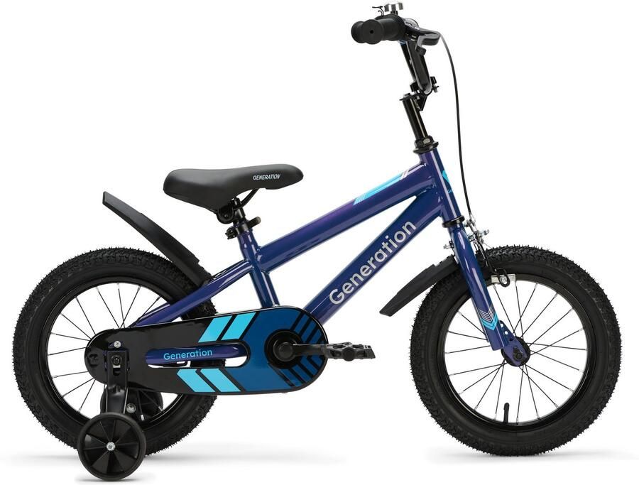 Generation Fietsen Generation Sport 14 inch Blauw Kinderfiets 3 t m 5 jaar