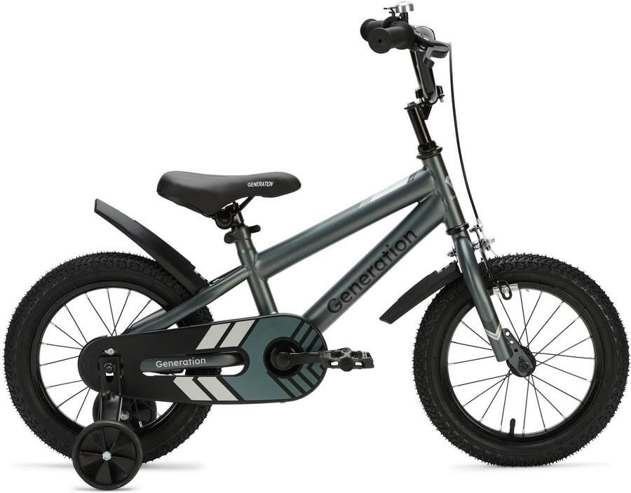 Generation Fietsen Generation Sport 14 inch Grijs Kinderfiets 3 t m 5 jaar