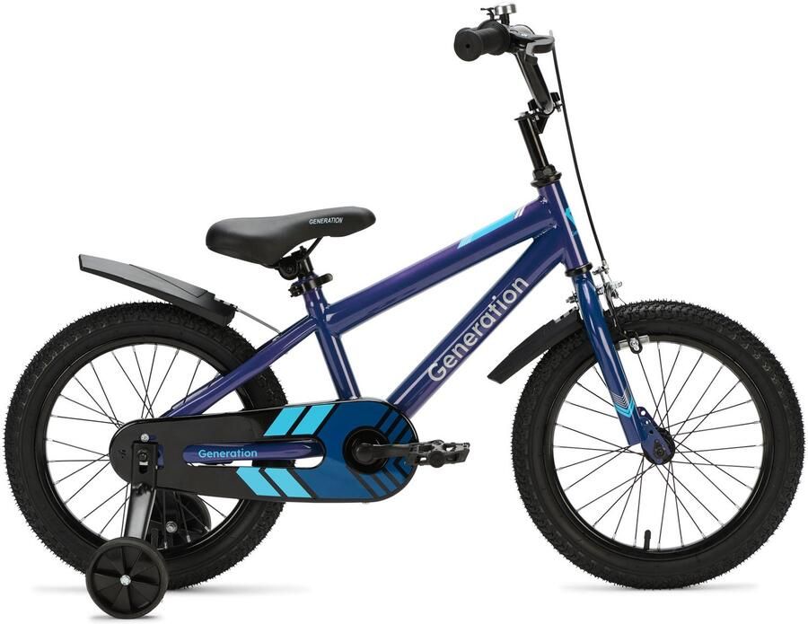 Generation Fietsen Generation Sport 16 inch Blauw – Kinderfiets 4 t m 6 jaar