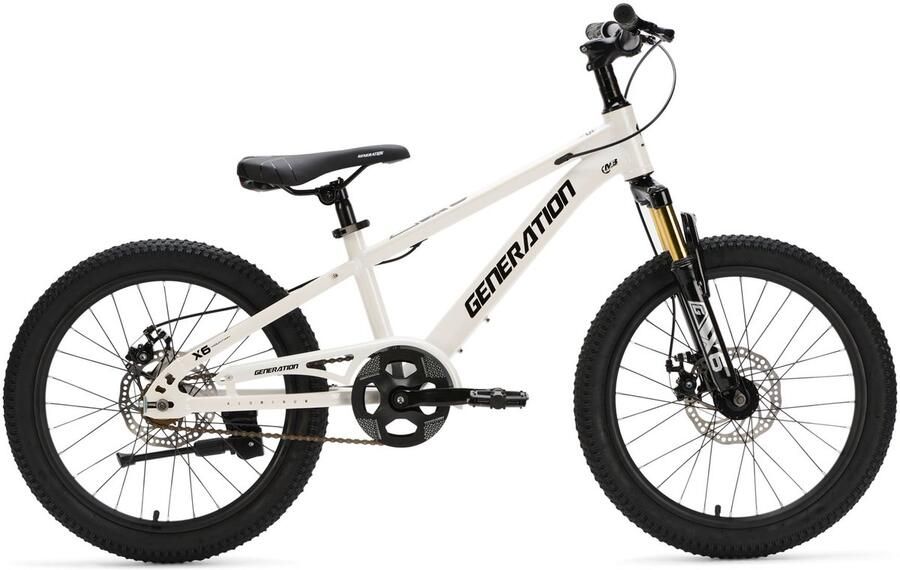 Generation Fietsen Generation X6 20 inch Wit – Kinderfiets