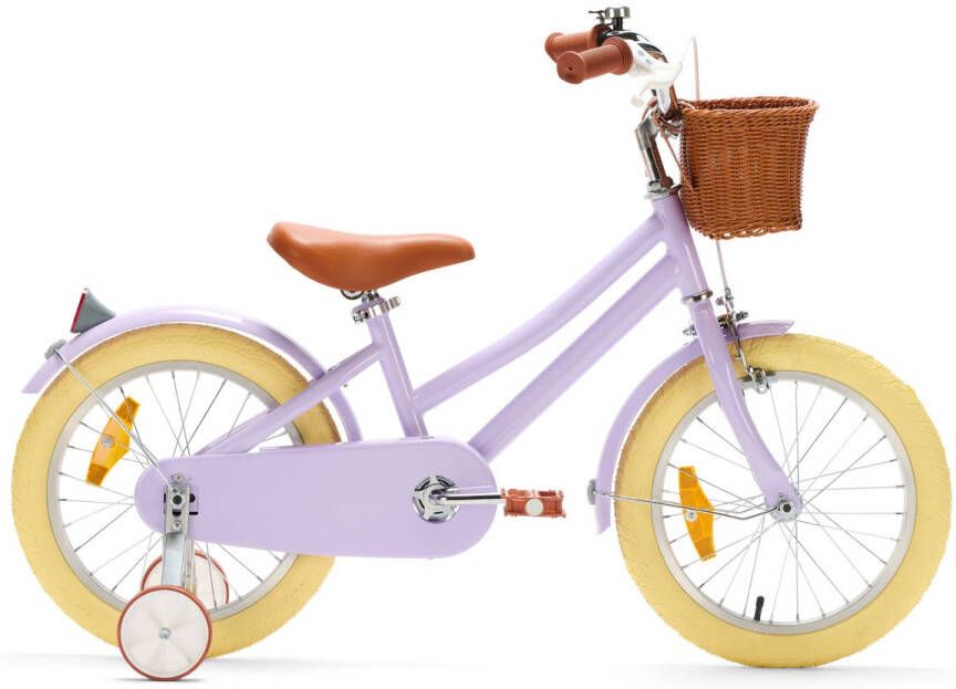 Generation Fietsen Generation Hip 16 inch Paars – Kinderfiets Voor kinderen van 4 tot 6 jaar
