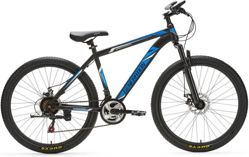 Generation Fietsen Generation Mountainbike 26 inch Blauw Zwart