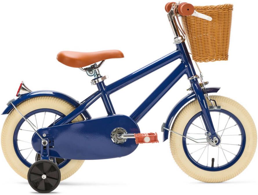 Generation Fietsen Generation Retro 12 inch Blauw – Kinderfiets met dje