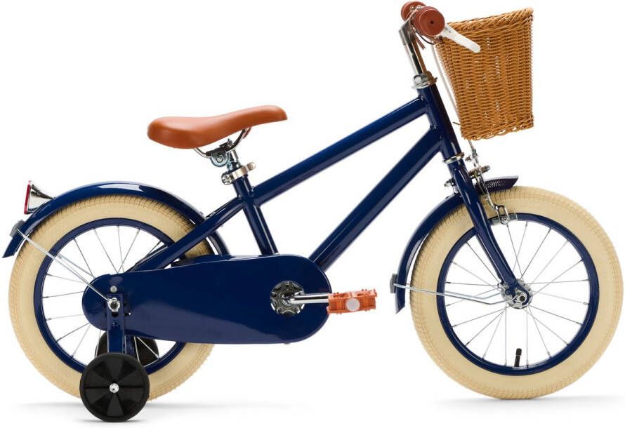 Generation Fietsen Generation Retro 14 inch Blauw – Kinderfiets met dje