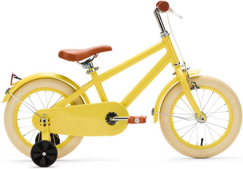 Generation Fietsen Generation Retro 14 inch Geel – Kinderfiets