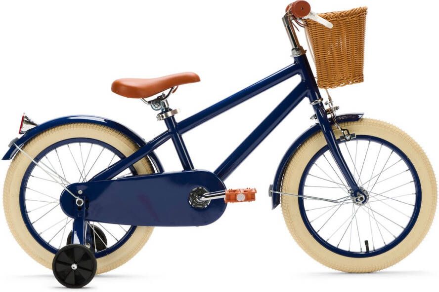 Generation Fietsen Generation Retro 16 inch Blauw – Kinderfiets met dje